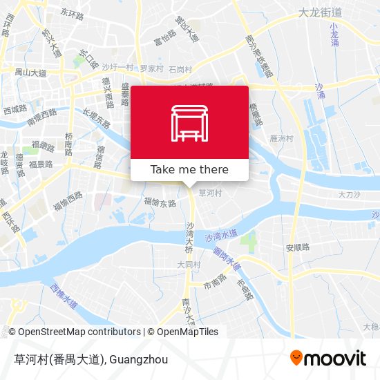 草河村(番禺大道) map
