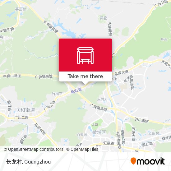 长龙村 map