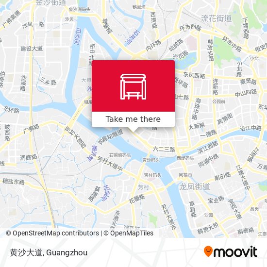 黄沙大道 map