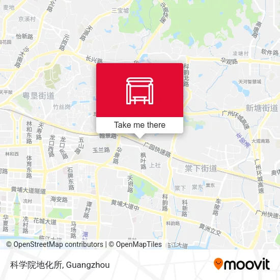 科学院地化所 map