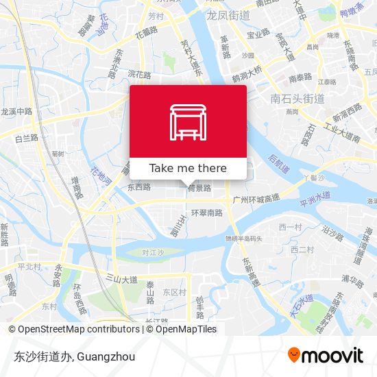 东沙街道办 map