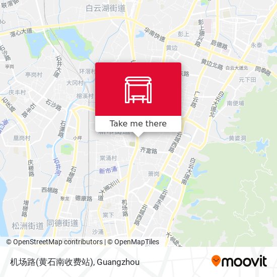 机场路(黄石南收费站) map