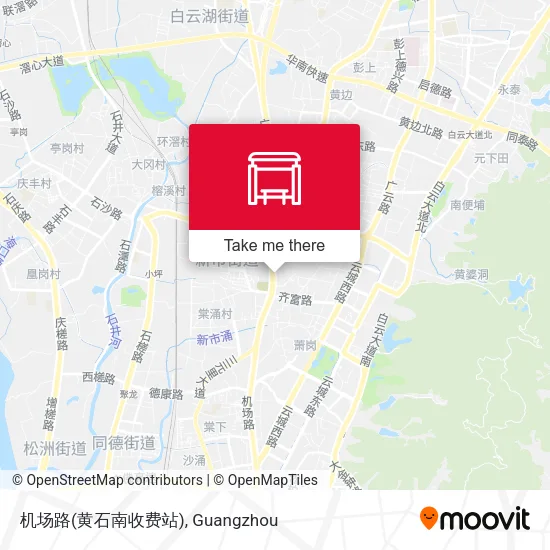 机场路(黄石南收费站) map