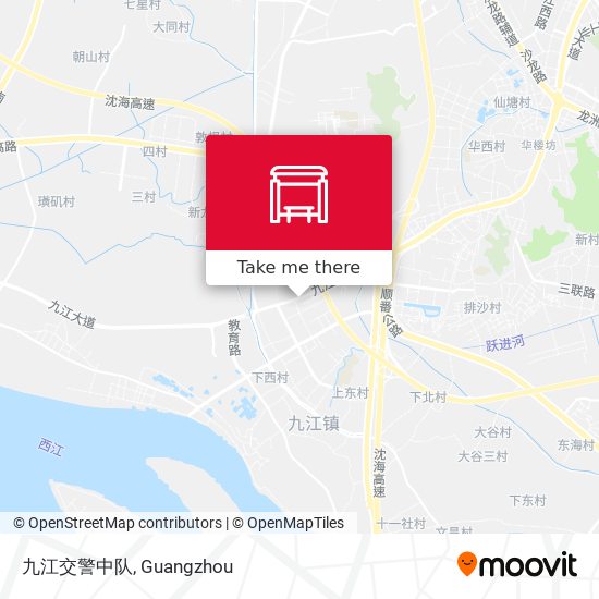 九江交警中队 map