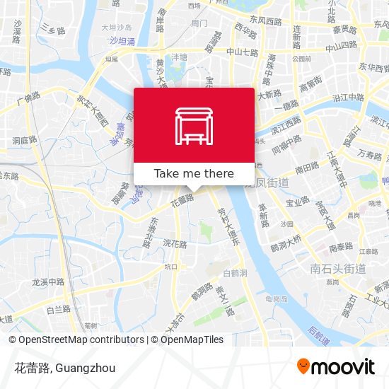 花蕾路 map