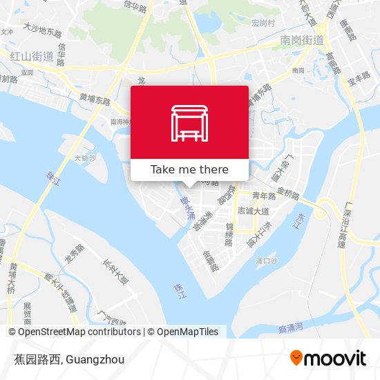 蕉园路西 map