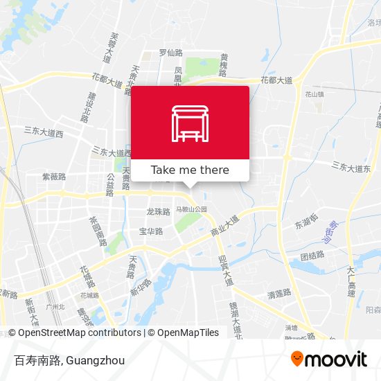 百寿南路 map