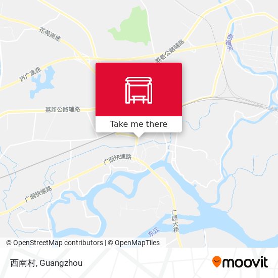 西南村 map