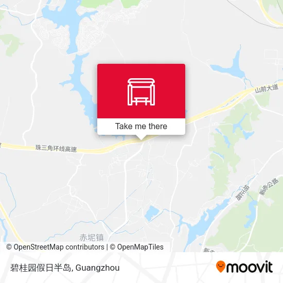 碧桂园假日半岛 map