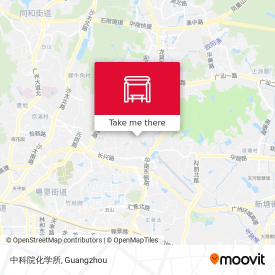 中科院化学所 map