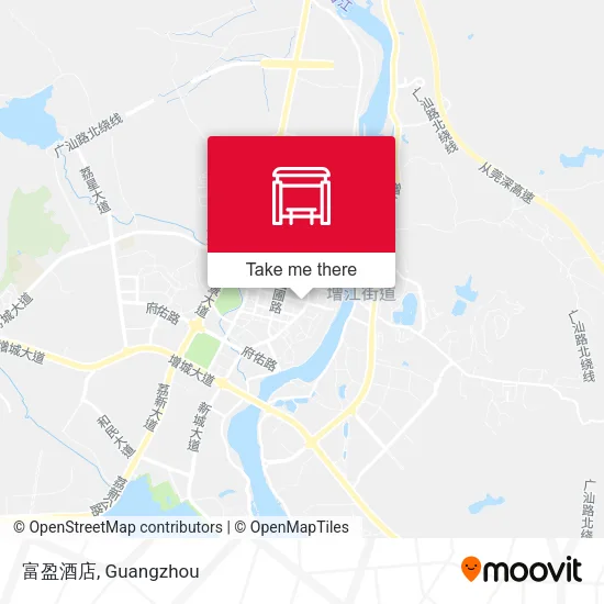 富盈酒店 map