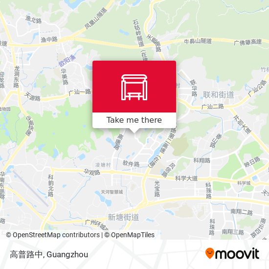 高普路中 map