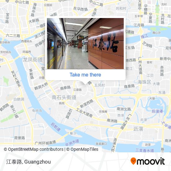 江泰路 map