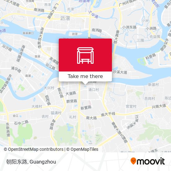 朝阳东路 map