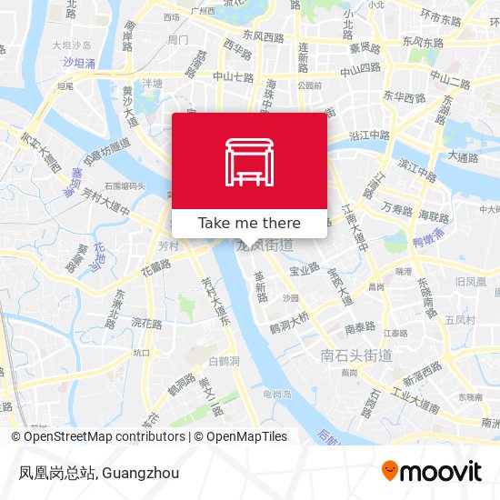 凤凰岗总站 map