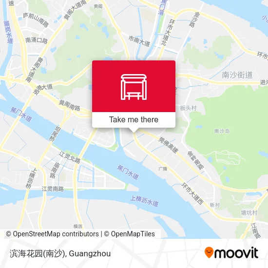 滨海花园(南沙) map