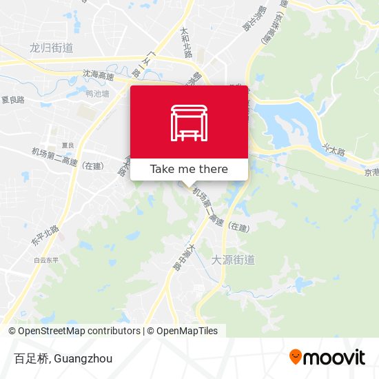 百足桥 map