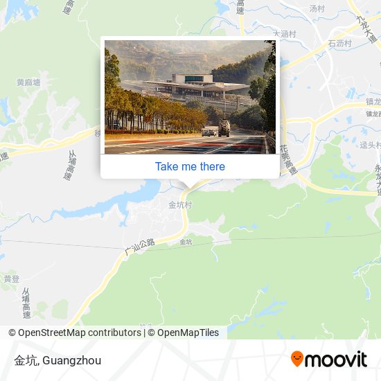 金坑 map