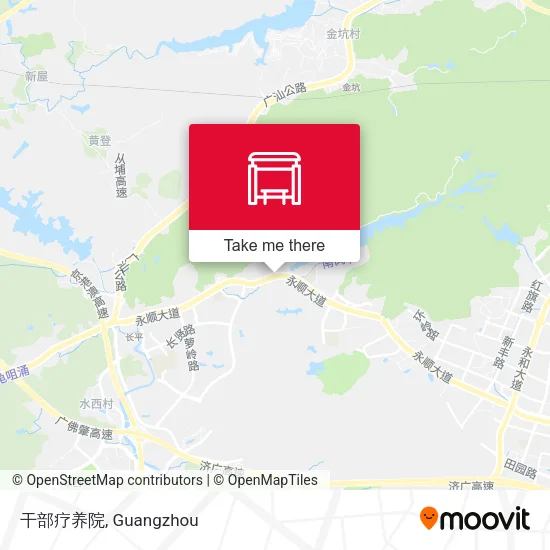 干部疗养院 map