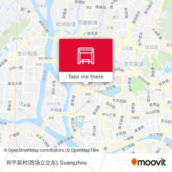 和平新村(西场立交东) map