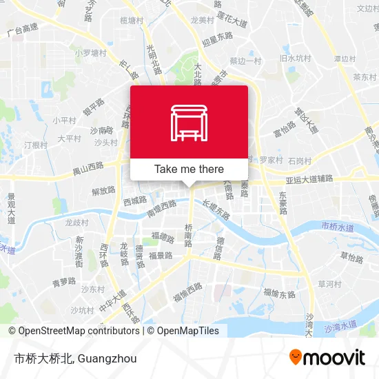 市桥大桥北 map
