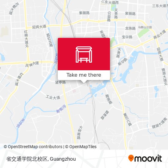 省交通学院北校区 map
