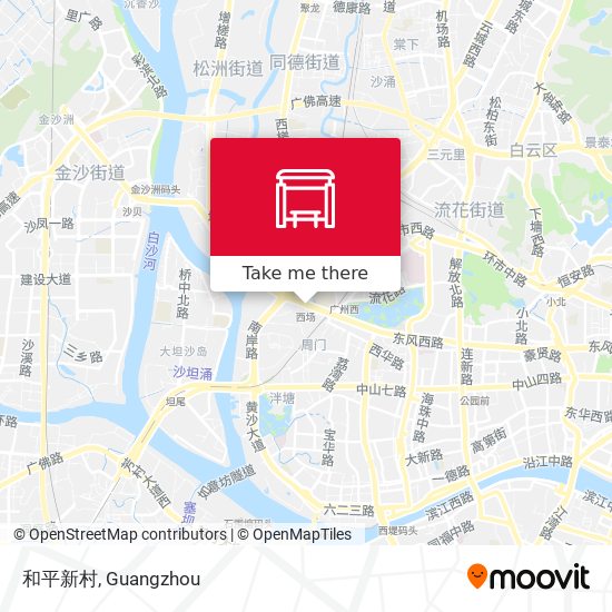 和平新村 map