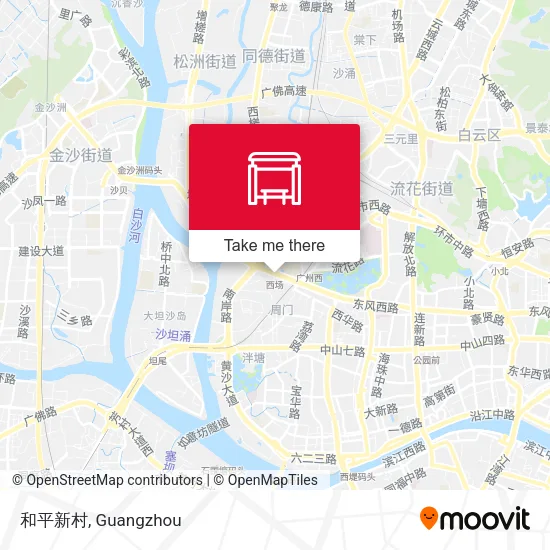 和平新村 map