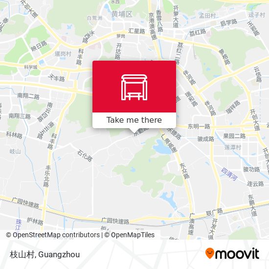 枝山村 map