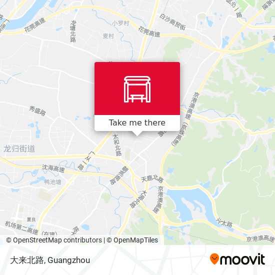 大来北路 map
