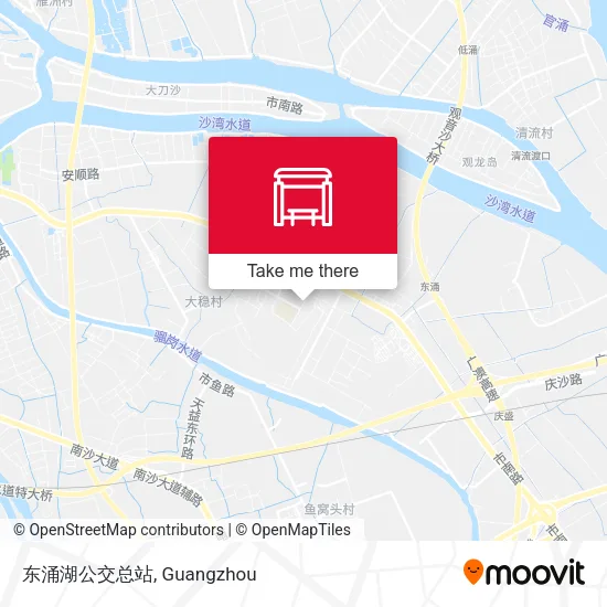 东涌湖公交总站 map