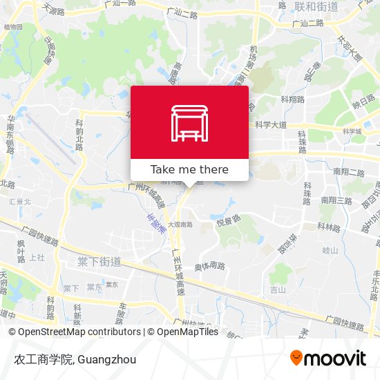 农工商学院 map