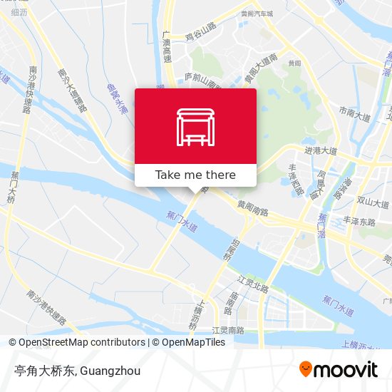 亭角大桥东 map