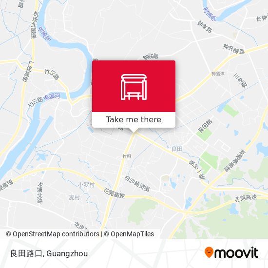 良田路口 map