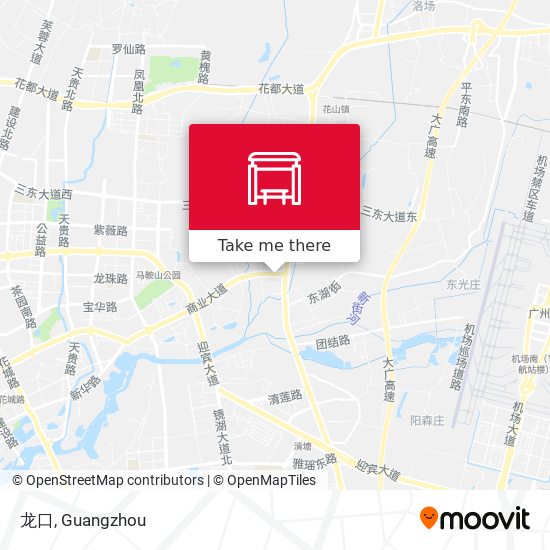 龙口 map