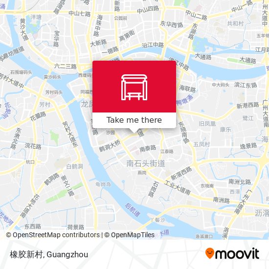 橡胶新村 map