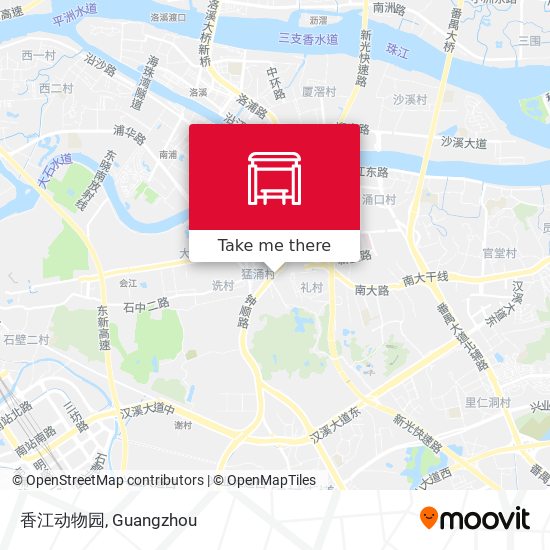 香江动物园 map