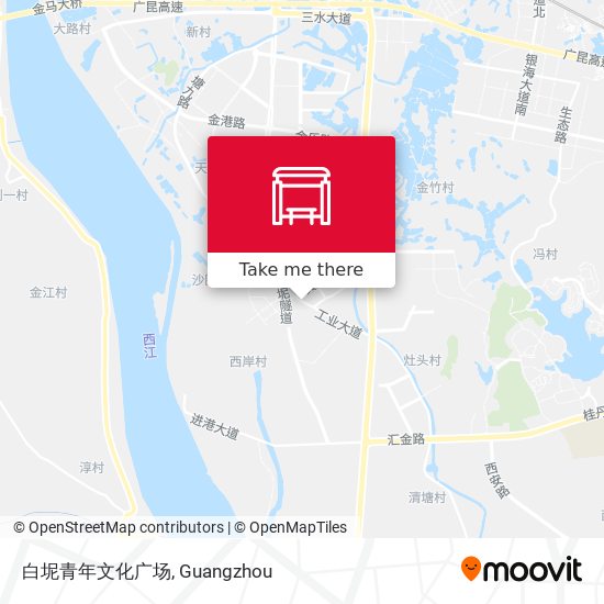 白坭青年文化广场 map