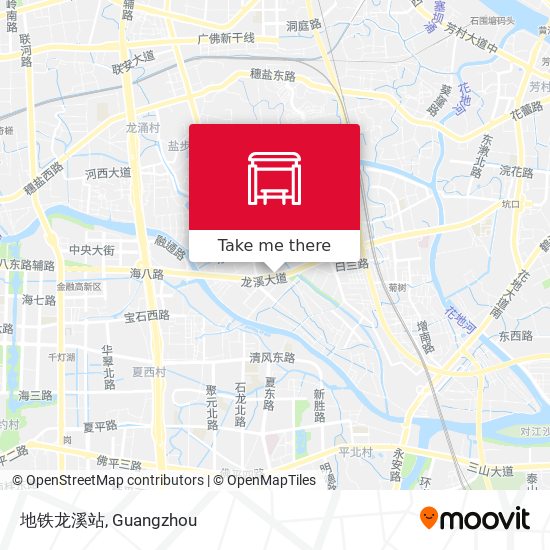 地铁龙溪站 map