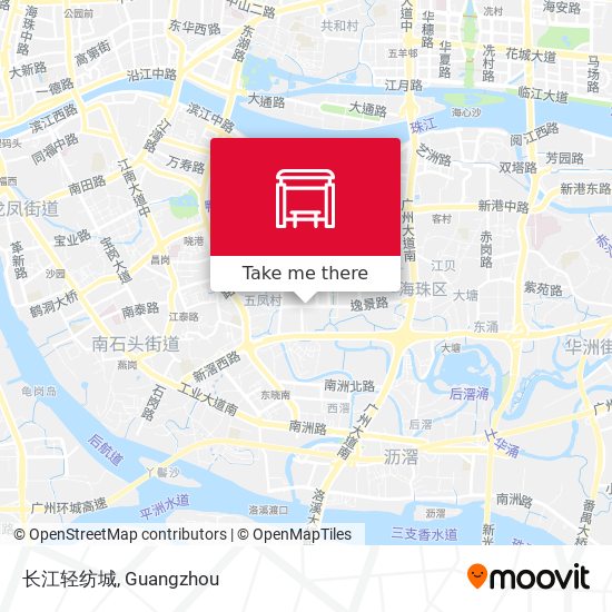 长江轻纺城 map