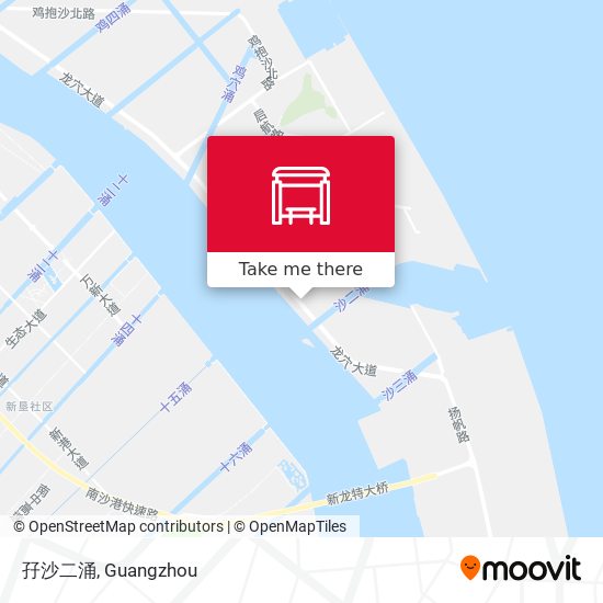孖沙二涌 map