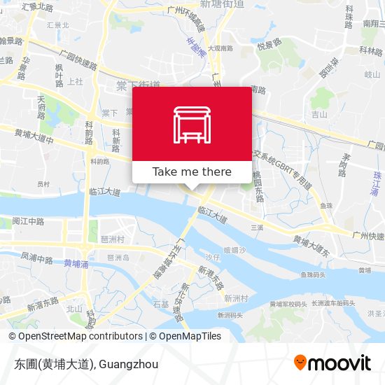 东圃(黄埔大道) map