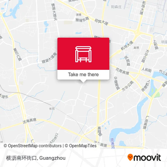 横沥南环街口 map
