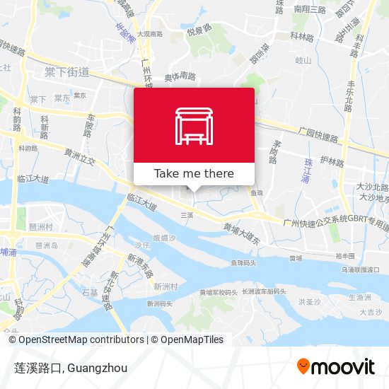 莲溪路口 map