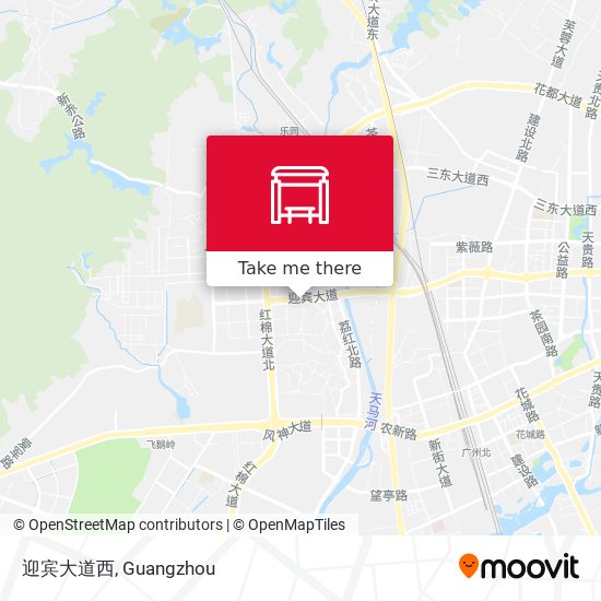 迎宾大道西 map