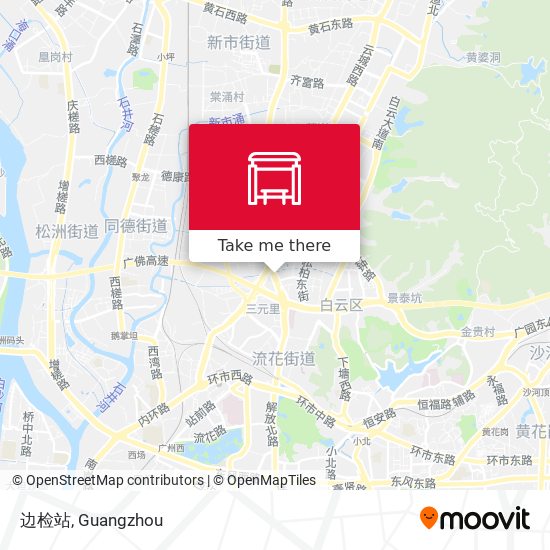 边检站 map