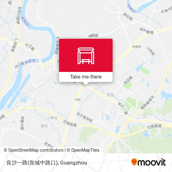 良沙一路(良城中路口) map