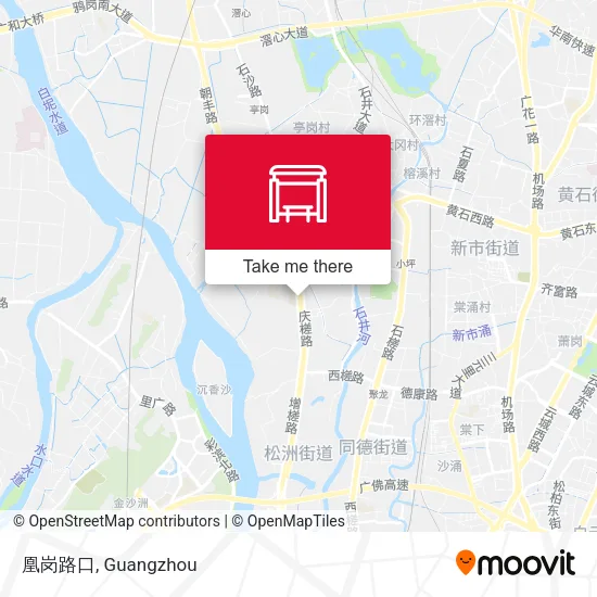凰岗路口 map