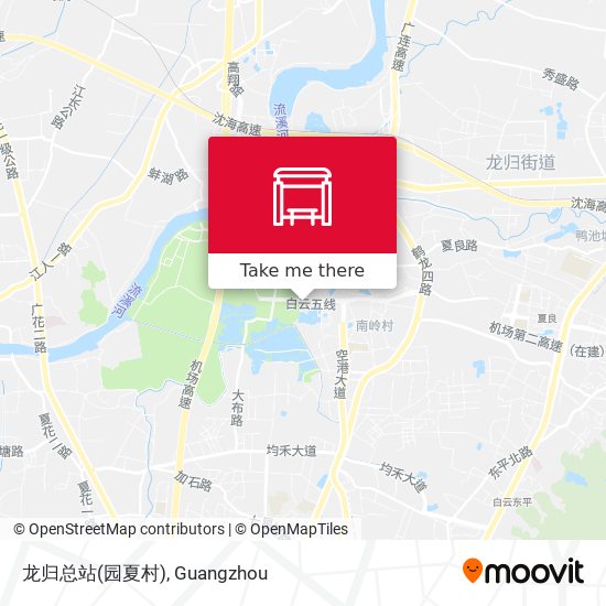 龙归总站(园夏村) map