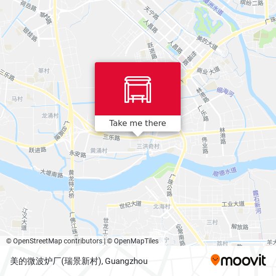 美的微波炉厂(瑞景新村) map